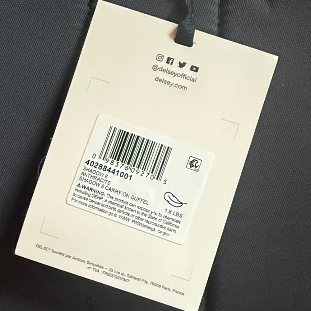 Delsey Paris Bag - Picture 2 of 5